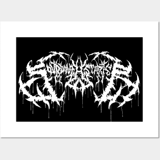 Sourdough Starter - Death Metal Logo Posters and Art
